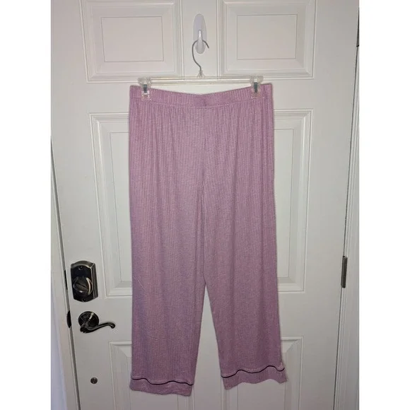 Life Is Good SS Tee Pants Shorts 3 Piece Pajama Set Game On Women's Large NWT - Picture 9 of 14